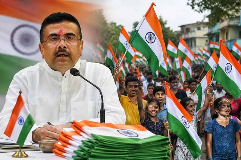 পশ্চিমবঙ্গে প্রথমবার ‘হর ঘর তিরঙ্গা’: ১০ আগস্ট শুভেন্দু অধিকারীর নেতৃত্বে তিরঙ্গা যাত্রা