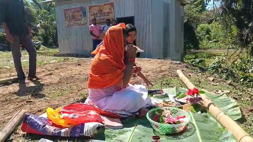 বিগ বাজেটের শ্যামা মায়ের পুজোর আয়োজনে  গন্ডাছড়ার ইয়ং ডেভেলপমেন্ট ক্লাব