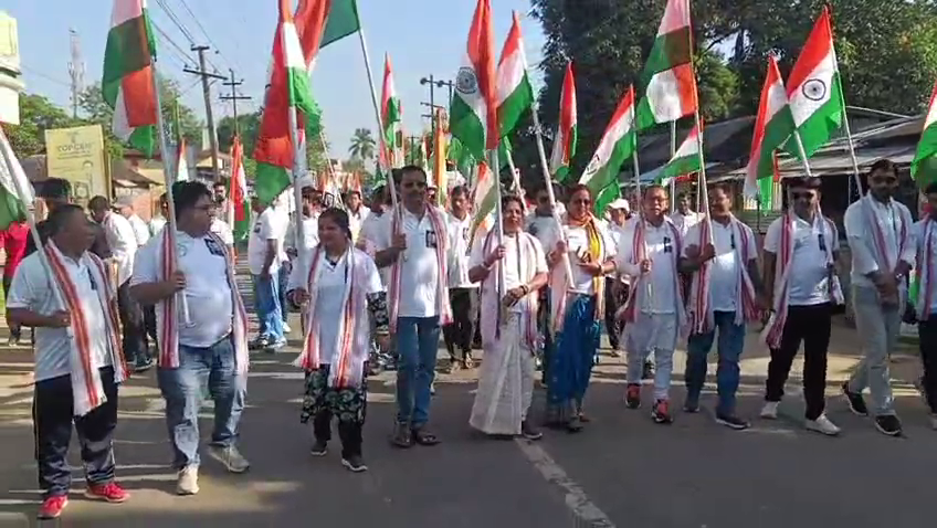 সর্দার বল্লভ ভাই প্যাটেলের ১৫০ তম জন্মদিন তথা সার্ধ শতবর্ষ উপলক্ষে ধলাই জেলা ভিত্তিক অনুষ্ঠানটি হয় কমলপুরে।