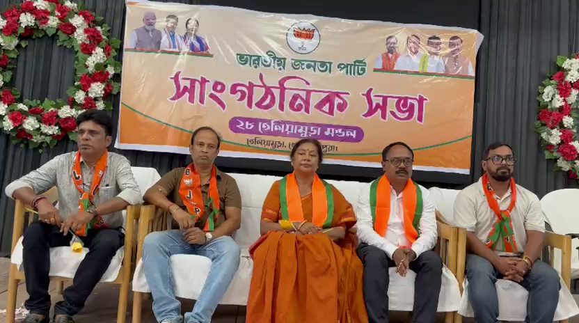তেলিয়ামুড়ায় বিজেপির সাংগঠনিক বৈঠক, এক দিবসীয় প্রবাসে খোয়াই জেলা সভাপতি সমীর কুমার দাস