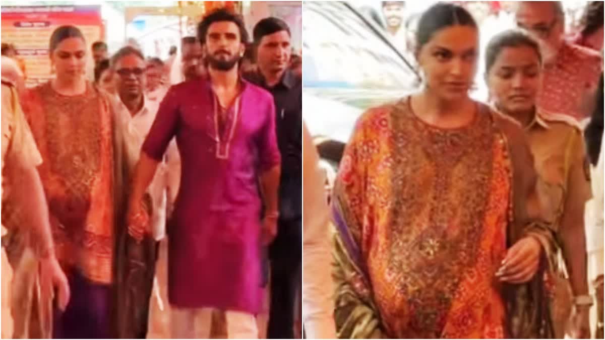 দ্বিতীয় সন্তান আসার আগে মন্দিরে দীপিকা-রণবীর