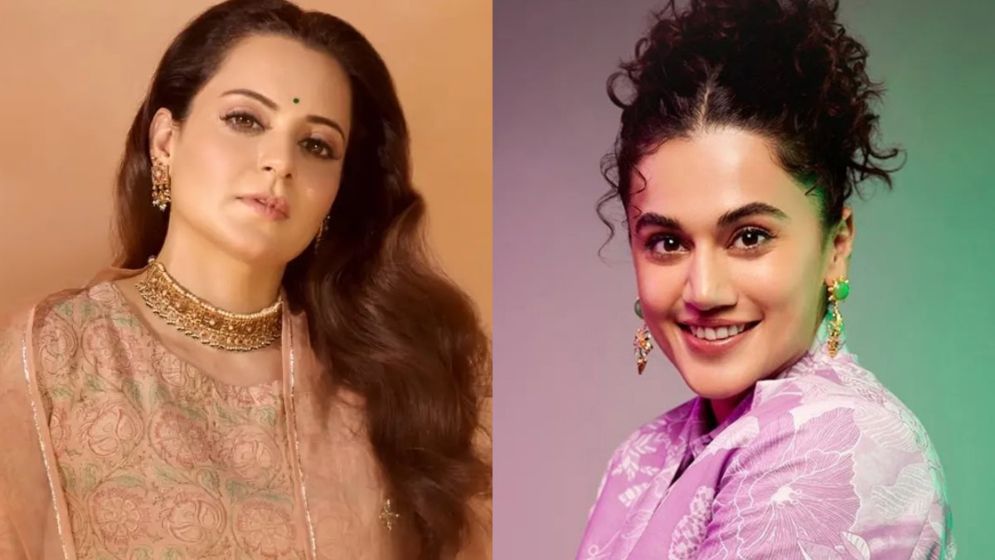 ‘সস্তা কপি’ বললেন কঙ্গনা, পালটা জবাব তাপসীর