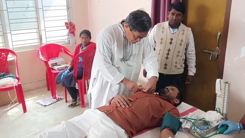  রাজনগর অঞ্চল সম্মেলন উপলক্ষে ছাত্র যুব ভবনে আয়োজিত রক্তদান শিবির