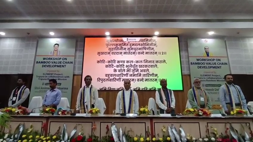 রাজ্যের বাঁশজাত সামগ্রী দেশ এবং বিদেশের কাছে তুলে ধরতে ব্যাপক উদ্যোগ গ্রহণ করেছে বনদপ্তর 