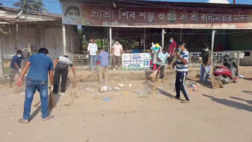 আমবাসার টাউন ক্লাবের   উদ্যোগ  ‘স্বচ্ছতা হি সেবা ২০২৬’ অভিযানের