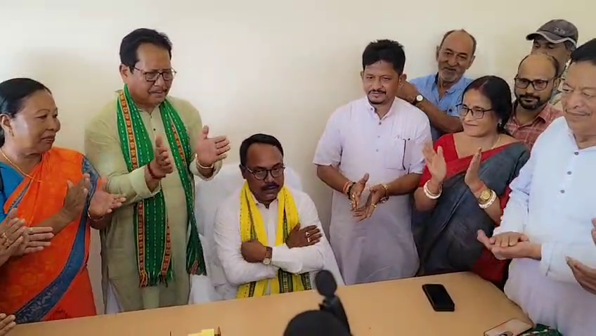খোয়াই জেলা বিজেপি কার্যালয়ে দায়িত্ব গ্রহণ নতুন সভাপতির, বামমুক্ত ত্রিপুরা গড়ার ডাক বিধায়ক পিনাকীর