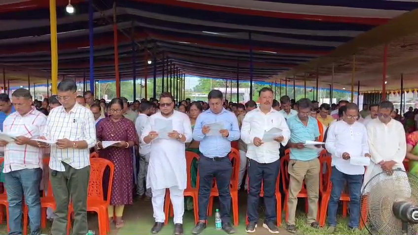 ধর্মনগরে আয়োজিত হল বিশেষ কর্মসূচি ‘সেবা জ্যোতি যাত্রা’
